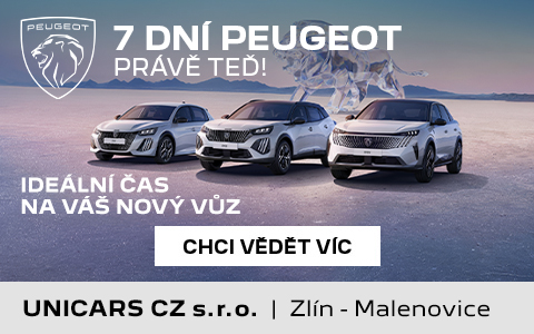 7 dní Peugeot UNICARS CZ 7 dní Peugeot UNICARS CZ