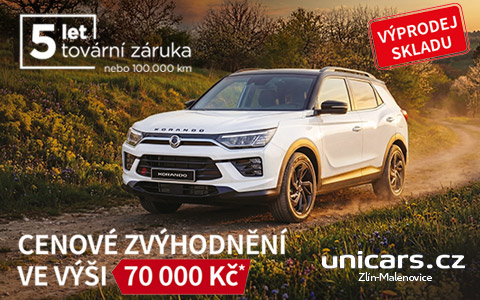 VÝPRODEJ KORANDO SLEVA 70 000KČ VÝPRODEJ KORANDO SLEVA 70 000KČ